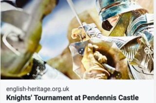 🌼🌼🌼 Half-term Events 🌼🌼🌼

For our event in the West, the talented and very lovely Kiel is on his long drive to Falmouth today. He is commentating on The Knights Tournament at Pendennis Castle 

Always an exciting event, the fighting knights keep our commentators on their toes as they put on a dramatic display.

The event runs 31st - 2nd June. 

We will be returning to the castle in the summer holidays for some more the same.

#FightingKnights #pendenniscastle #halftermfun #timewilltelltheatre #halfterm
