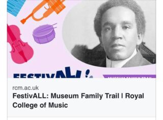 🎶🎶🎶We have one our busiest weekends ahead of us!🎶🎶🎶

In partnership with the @royalcollegeofmusic we have developed a family trail led by Samual Coleridge-Taylor. On the trail you can learn about his life, his time at the college and his music.

Tours are at 12noon and 2pm.