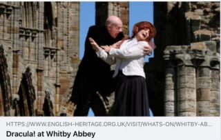 ☀️👩‍🏫 School is nearly out for the summer!!! 👨‍🏫☀️

We hope to see you at one of our summer holiday events and we are sharing details all this week...

First up is the return Dracula at Whitby Abbey! Our family-fun, 3-handed, promenade version of this Gothic story runs every weekend from the 23rd July - 21st Aug.

➡ Follow the link below for more details! ⬇️
 

#summerholidays2022 #summerevents #timewilltelltheatre #dracula125