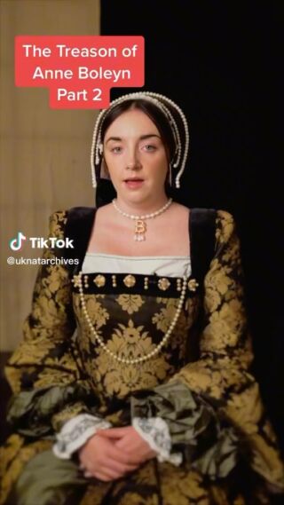 Anne Boleyn - executed for treason.

While the Treason: People Power & Plot exhibition is on at The National Archives the series of films we made with them are running on their TikTok channel.

Here is the second of 3 featuring Anne Boleyn.

We loved the exhibition so if you can make we totally recommend it - ends 6th April.

#treasonpeoplepowerandplot #nationalarchives #makingadramaoutofhistory