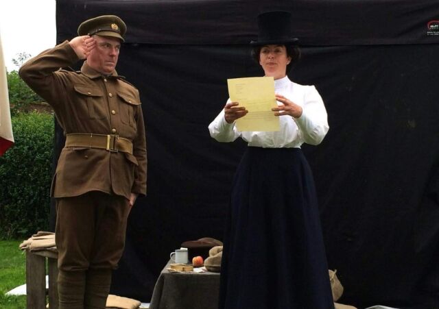 We return to @royalarmouriesfortnelson this Saturday & Sunday for Remembrance Weekend.

‘Letters Home’ - our play about the post office in WWI - be performed throughout both days - booking advised (tickets are free) 

#lettershome #postofficeWWI #historyofthepostoffice
#WWI #remembrance